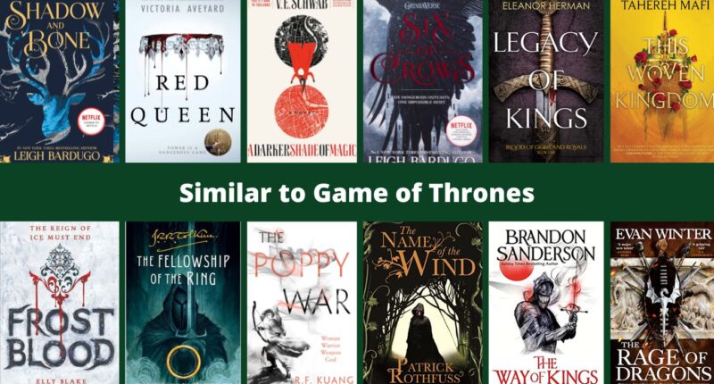13 Books That Are Similar To Game of Thrones For Fans