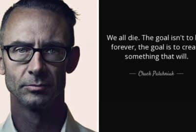 我们都死了。 目标不是永生，目标是创造某种东西