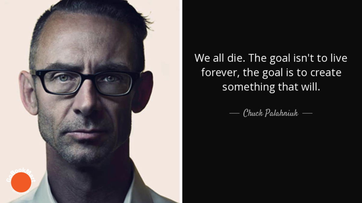 We all die. The goal isn't to live forever, the goal is to create something that will