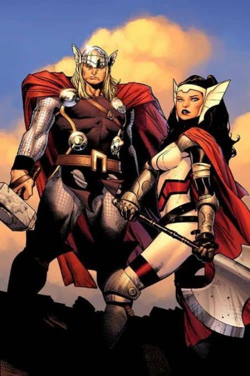 Thor/ Jane Foster/ Sif