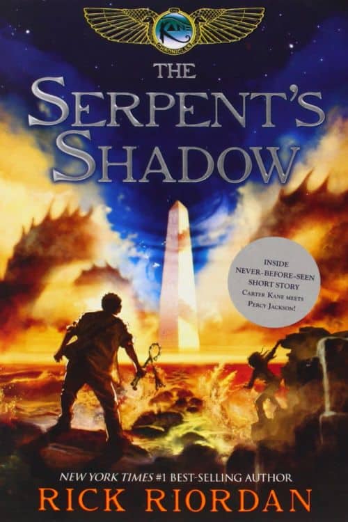 Top 10 books by Rick Riordan - The Serpent's Shadow By Rick Riordan 
