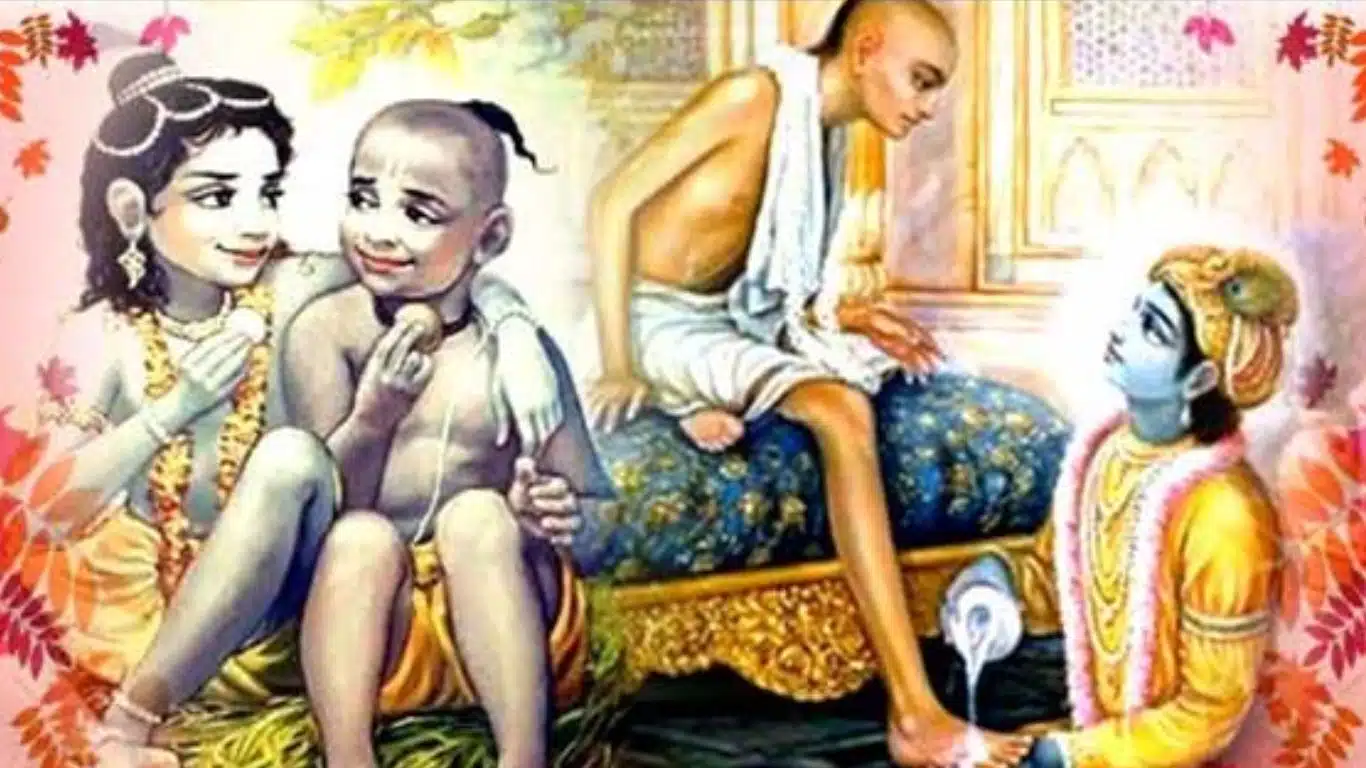 10 Iconic Stories from Hindu Mythology Everyone Should Know - Krishna and Sudama's Friendship 