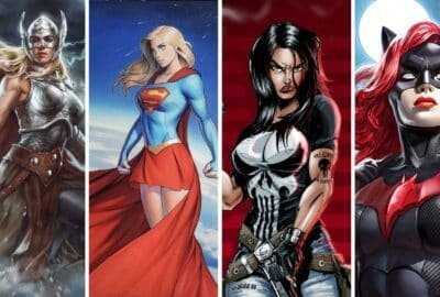 漫画中男性超级英雄的十大女性版本