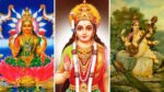 Tridevi Three Supreme Goddesses In Hindu Mythology