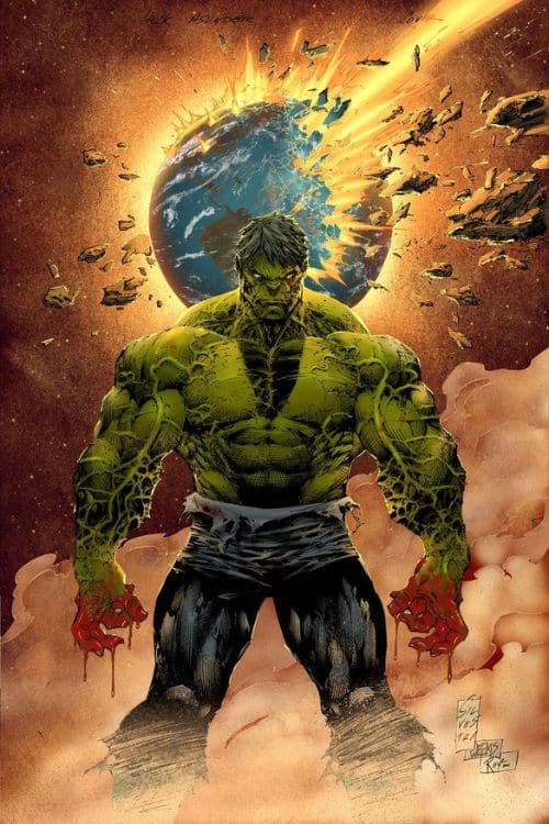 10 Marvel Heroes Black Adam can defeat - Hulk 