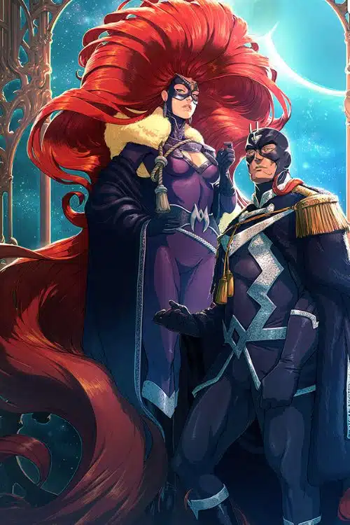 Black Bolt and Medusa 