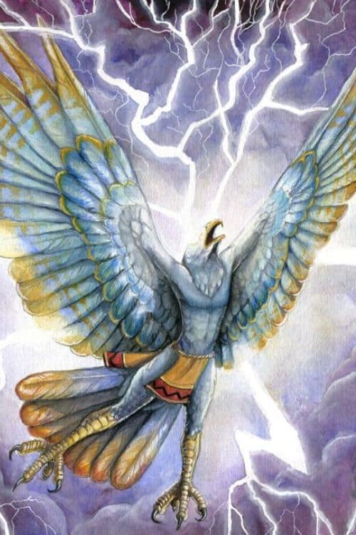 Thunder Gods from different Mythology - Thunder Bird – American Mythology