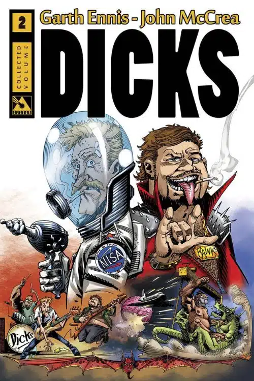 15 Funniest Comics and Graphic Novels of All Time - Dicks by Ennis and McCrea