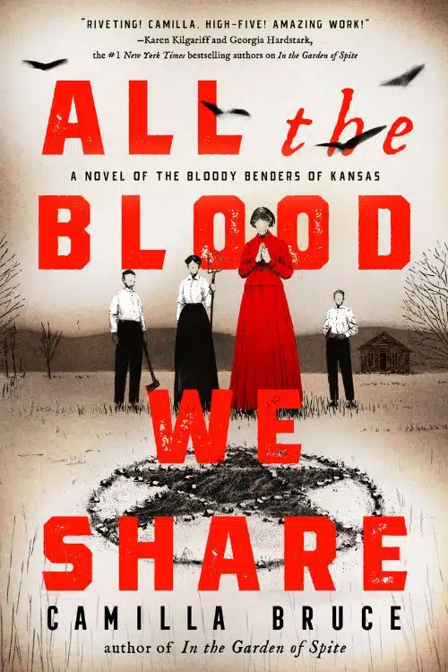 Top 10 most anticipated mystery novels of November 2022 - All the Blood We Share by Camilla Bruce