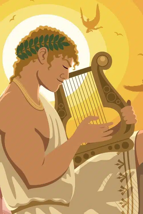 Apollo- Greek God Of Sun, Light, Music And Poetry