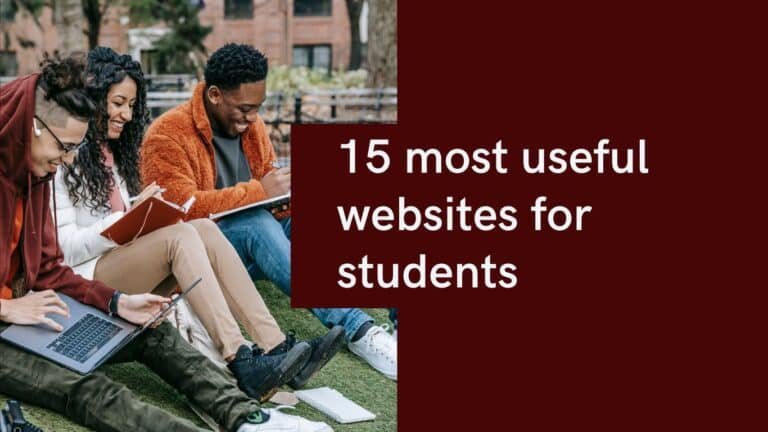 15 sitios web más útiles para estudiantes