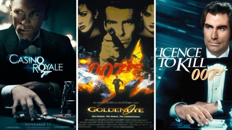 7 meilleurs films de James Bond de tous les temps