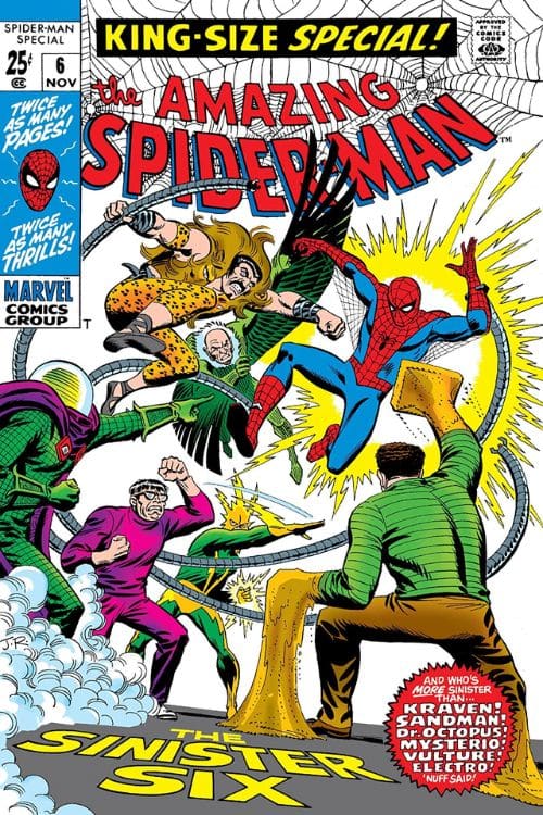10 Sinister Six Comic Book Storylines That Were The Best - The Sinister Six