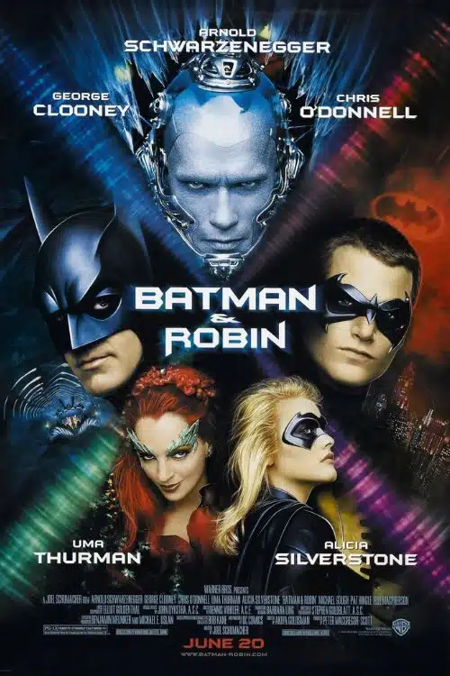 10 Worst Movies made by DC - Batman & Robin (1997)