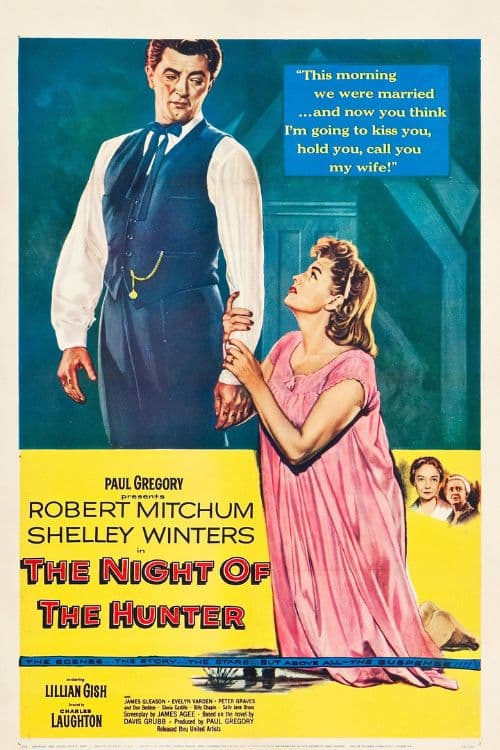 10 Movies That Were Way Ahead of Their Time - The Night of the Hunter (1955)