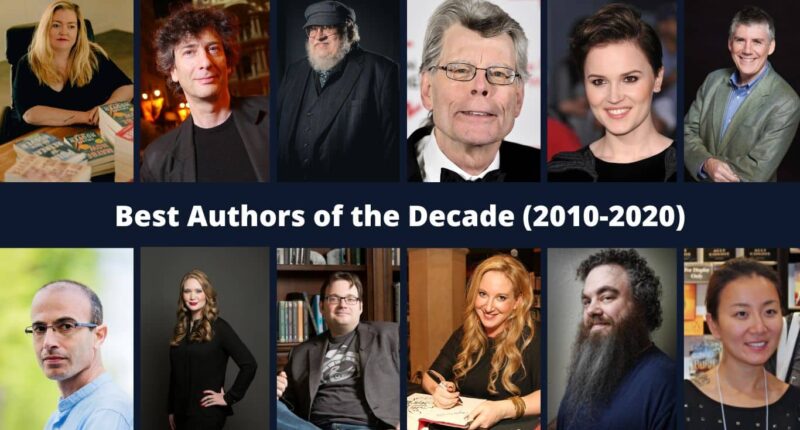 Best Authors of the Decade (2010-2020)