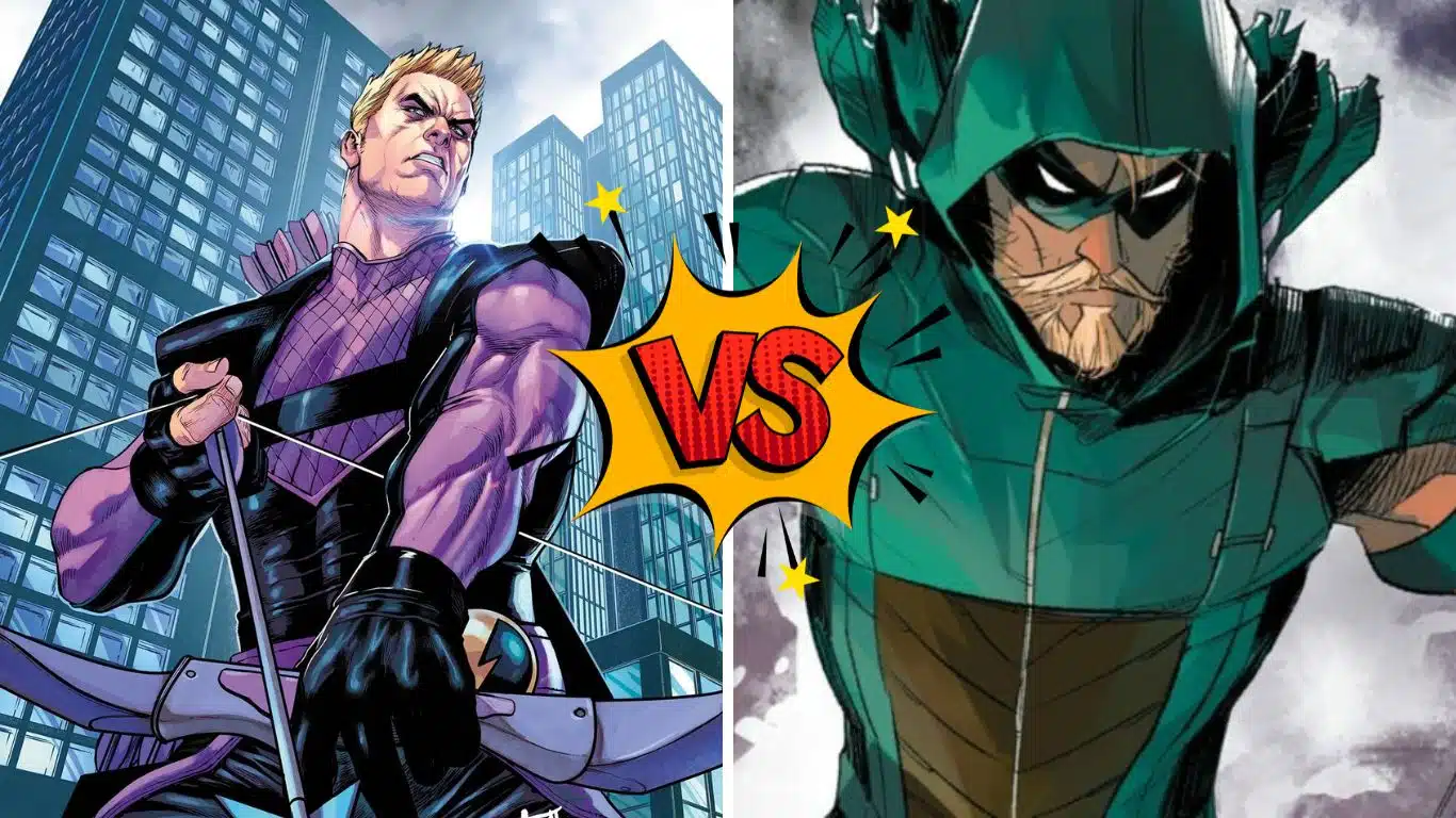 Marvel and DC Characters who can be Perfect Opponents - Hawkeye vs Green Arrow