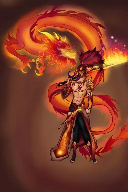 Kagutsuchi - The Japanese God of Fire