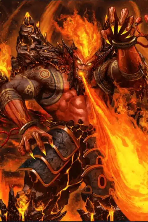 Kagutsuchi - The Japanese God of Fire