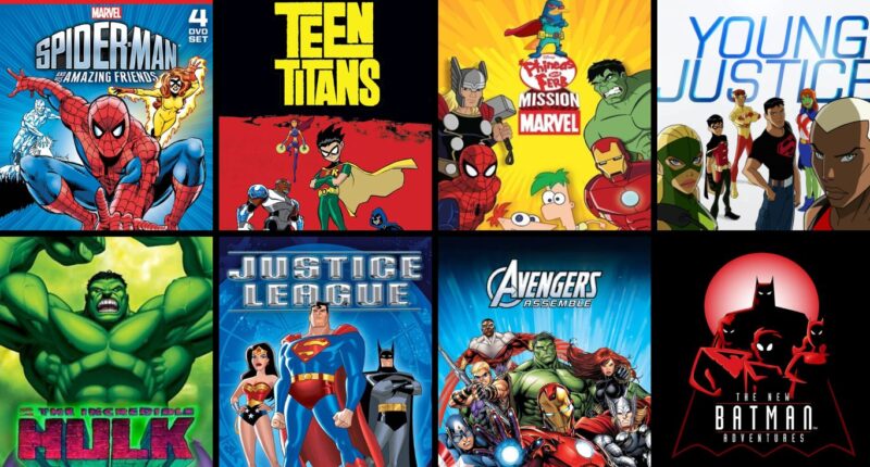 Top 5 Animated Series From Both DC and Marvel