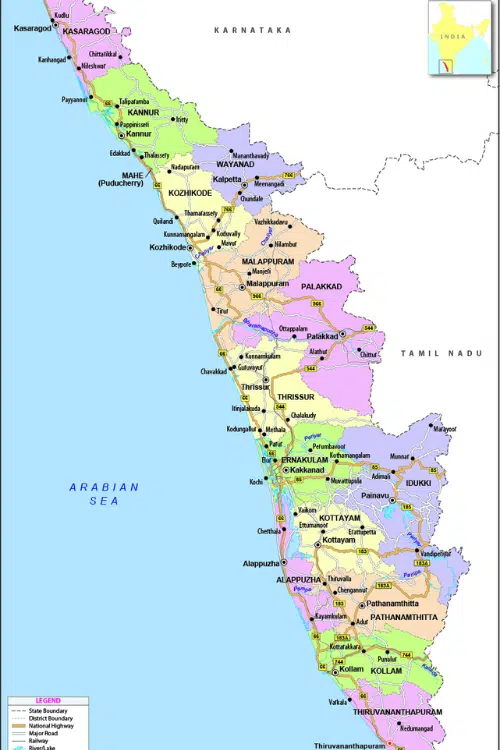 Top Indian States with Highest Women Literacy Rate - Kerala - 96.2%
