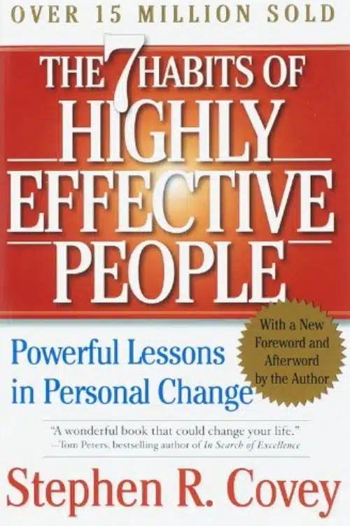 20 Highly Recommended Books By Rich People - The 7 Habits of Highly Effective People by Stephen R. Covey