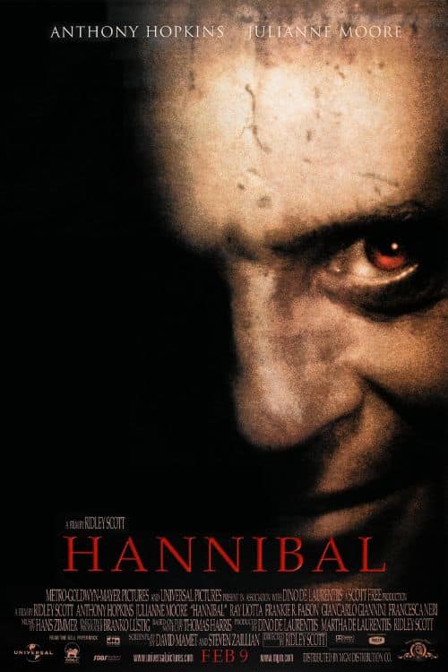 10 Psycho Killer movies You Can't Miss - Hannibal – 2001
