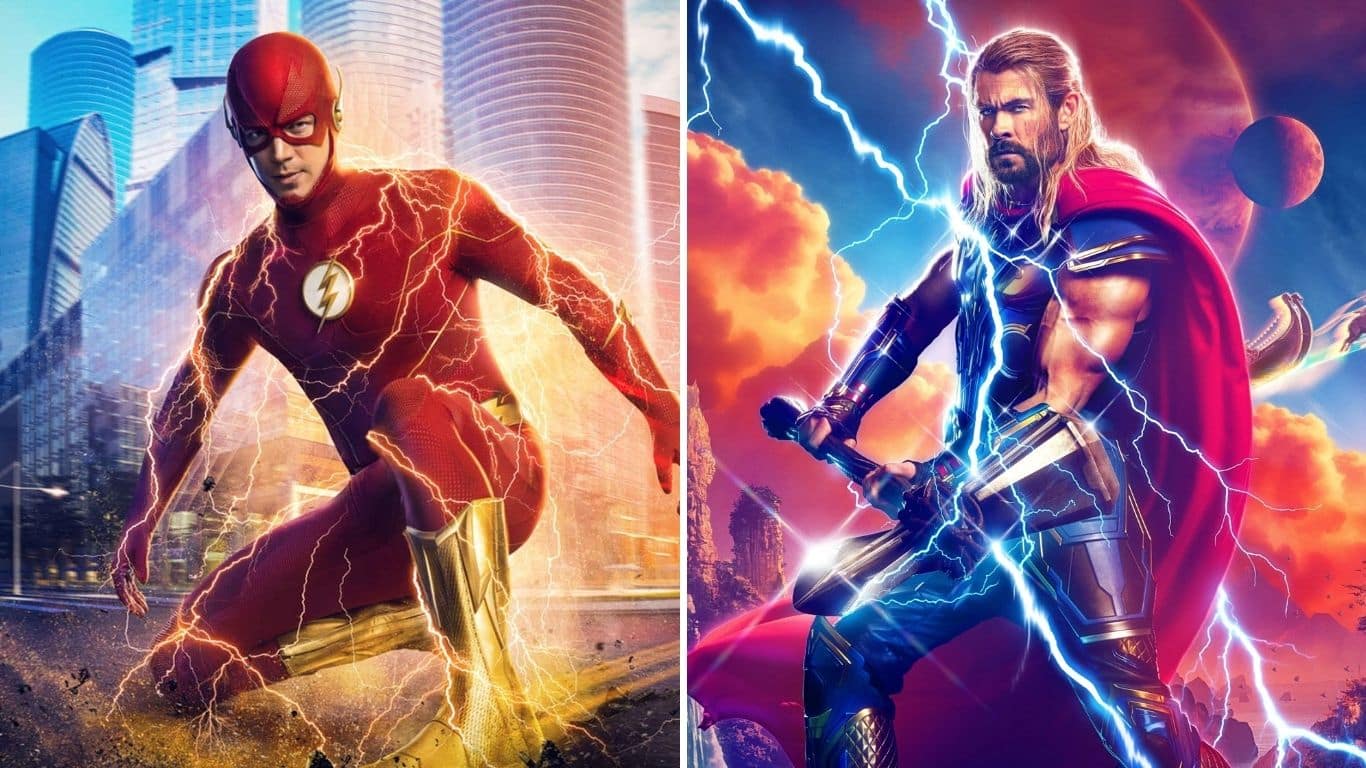What If DC Superheroes Got The Powers of Marvel Superheroes? - The Flash and Thor