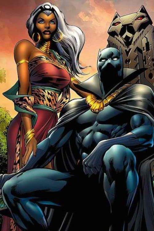 Top 10 Married Couples in Marvel Comics - Black Panther and Storm