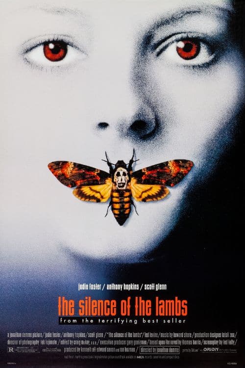 The Top Ten Psycho Killer Films You Can't Miss - The Silence of the Lambs – 1991