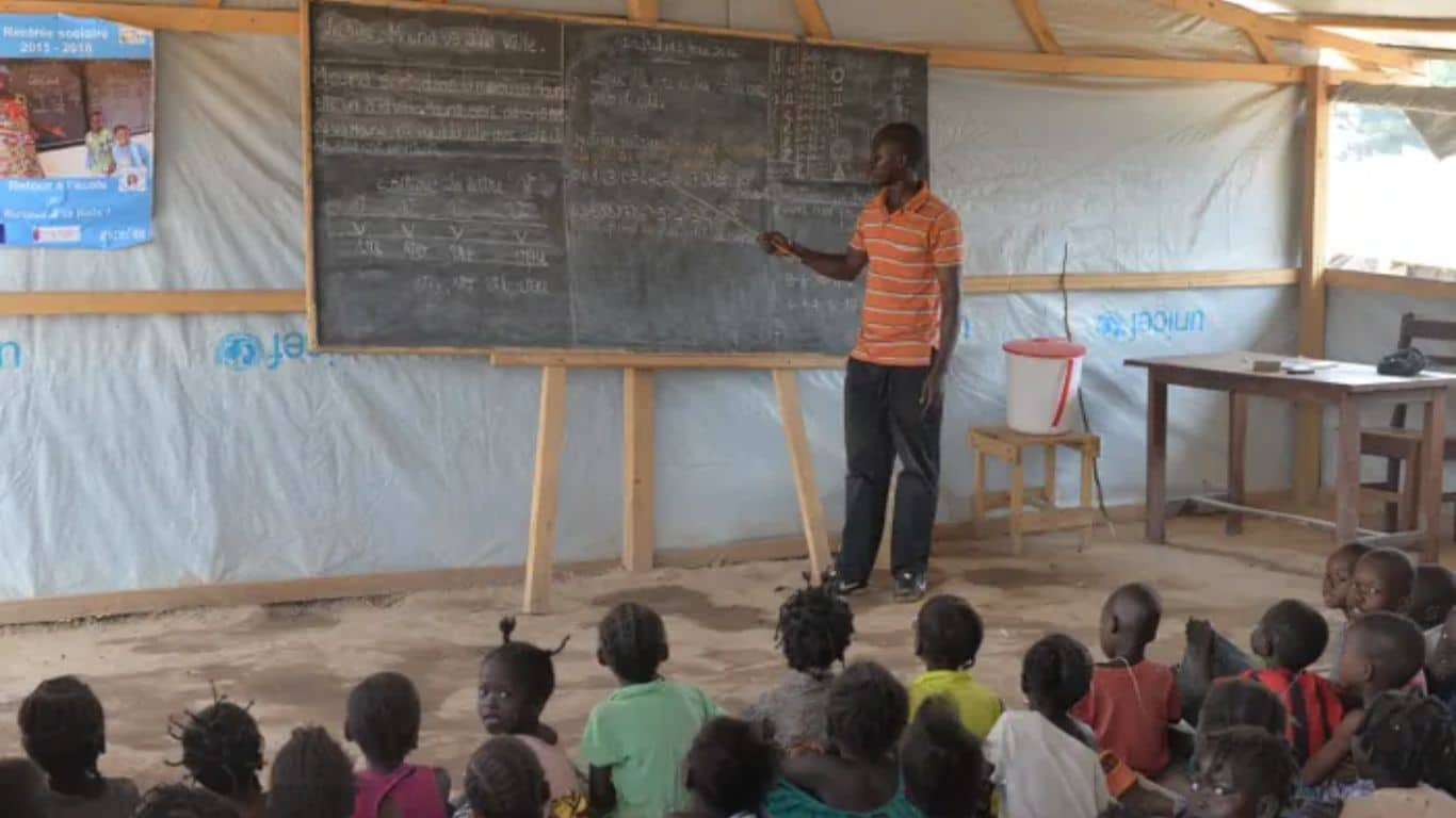 10 countries with worst education system - Central African Republic