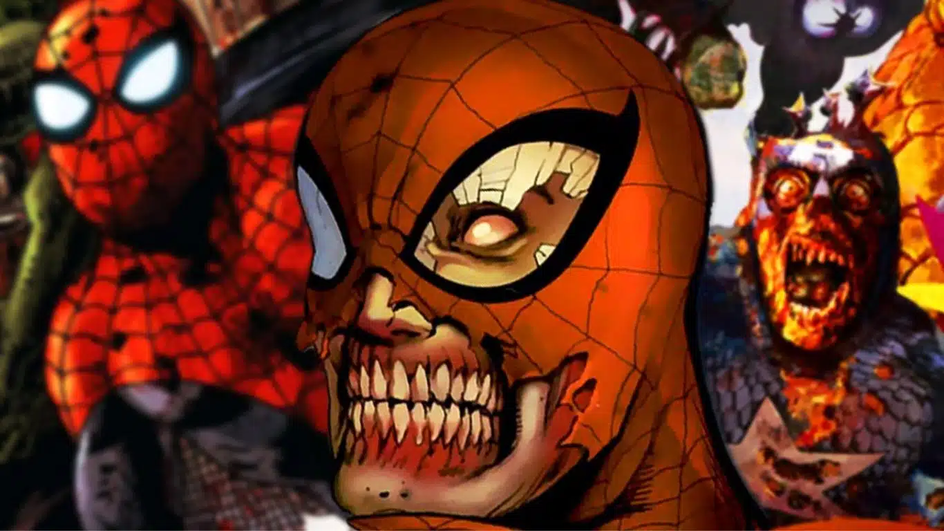 How Spider-Man died in Different Timelines - Spider-Man turned into a zombie