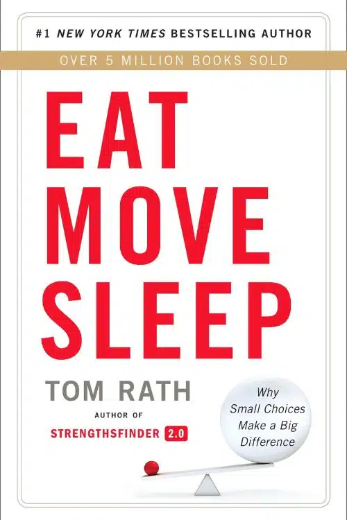 7 Books on Small Changes that Drive Large Results - Eat Move Sleep by Tom Rath