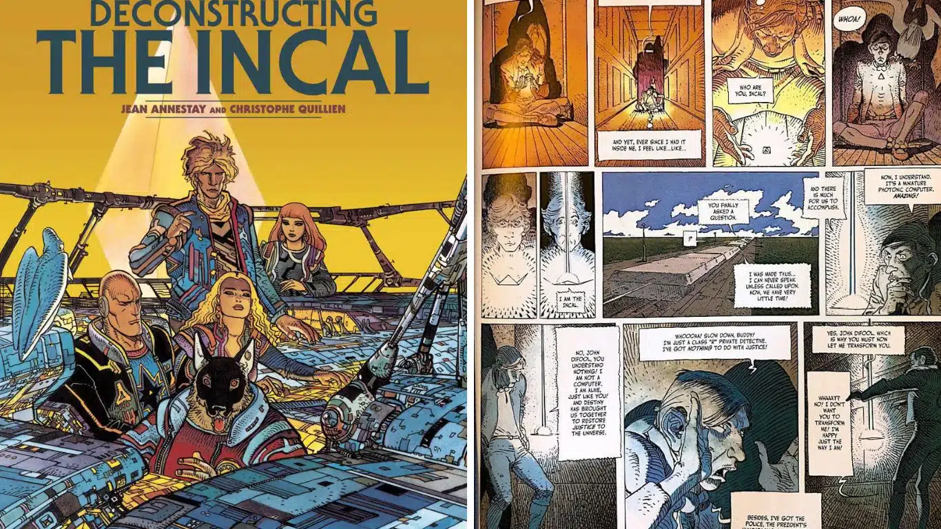 Ten Comics with Storylines Involving Artificial Intelligence (AI) - "The Incal" by Alejandro Jodorowsky and Moebius