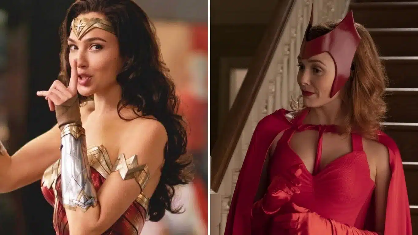 Wonder Woman and Scarlet Witch