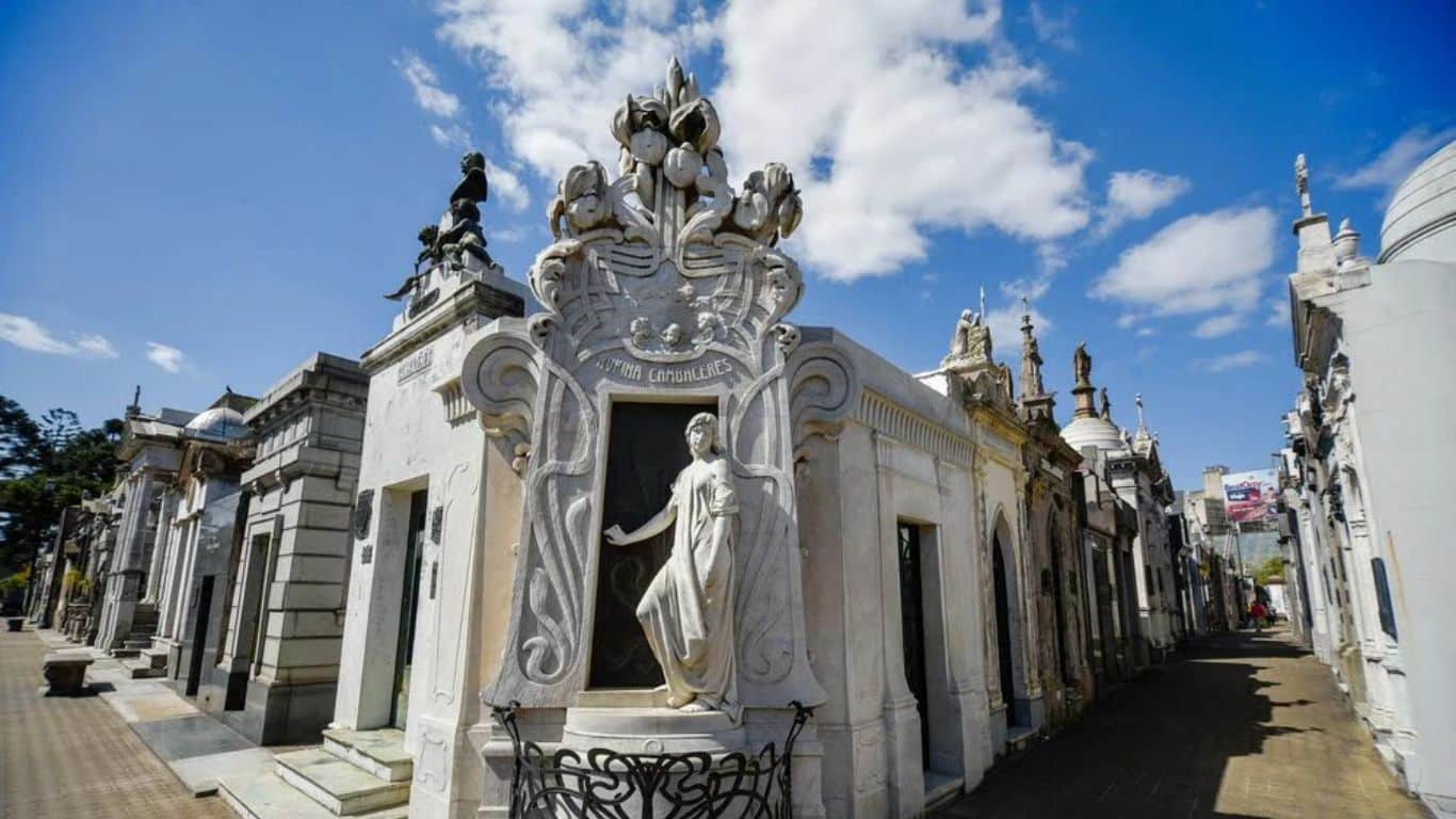 10 Most Haunted Places in The World That You Must Visit - La Recoleta Cemetery, Buenos Aires, Argentina