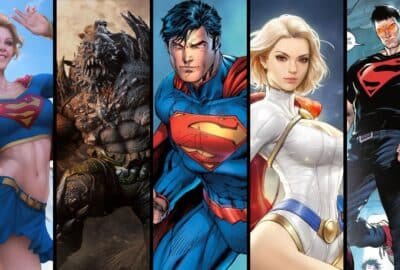 Poderosos kryptonianos aparte de Superman