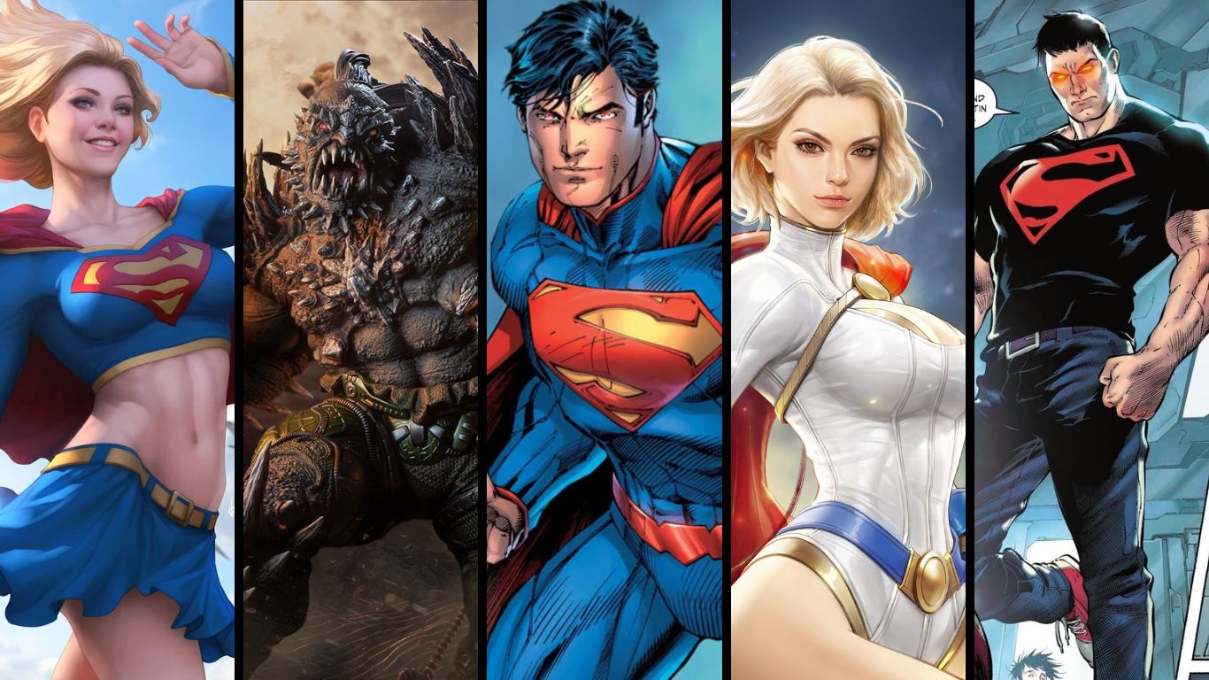 De puissants Kryptoniens en dehors de Superman