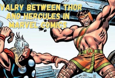 Rivalité entre Thor et Hercule dans The Marvel Comics