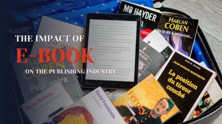L'impact des livres électroniques sur l'industrie de l'édition