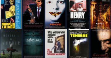 The Top Ten Psycho Killer Films You Can't Miss