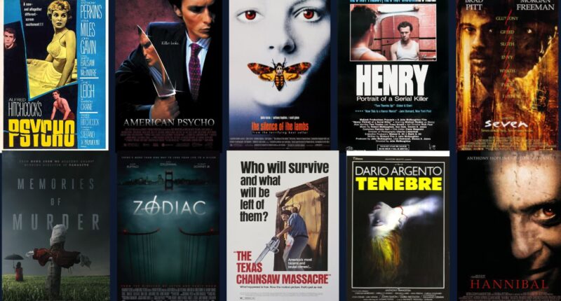 The Top Ten Psycho Killer Films You Can't Miss