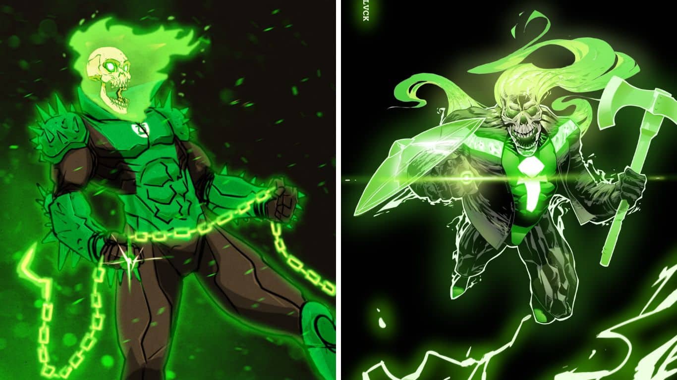 Et si Ghost Rider obtenait les pouvoirs de Green Lantern