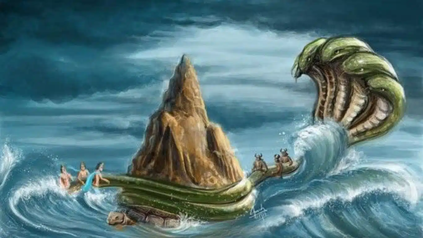 God Vasuki - Hindu and Buddhist Mythology