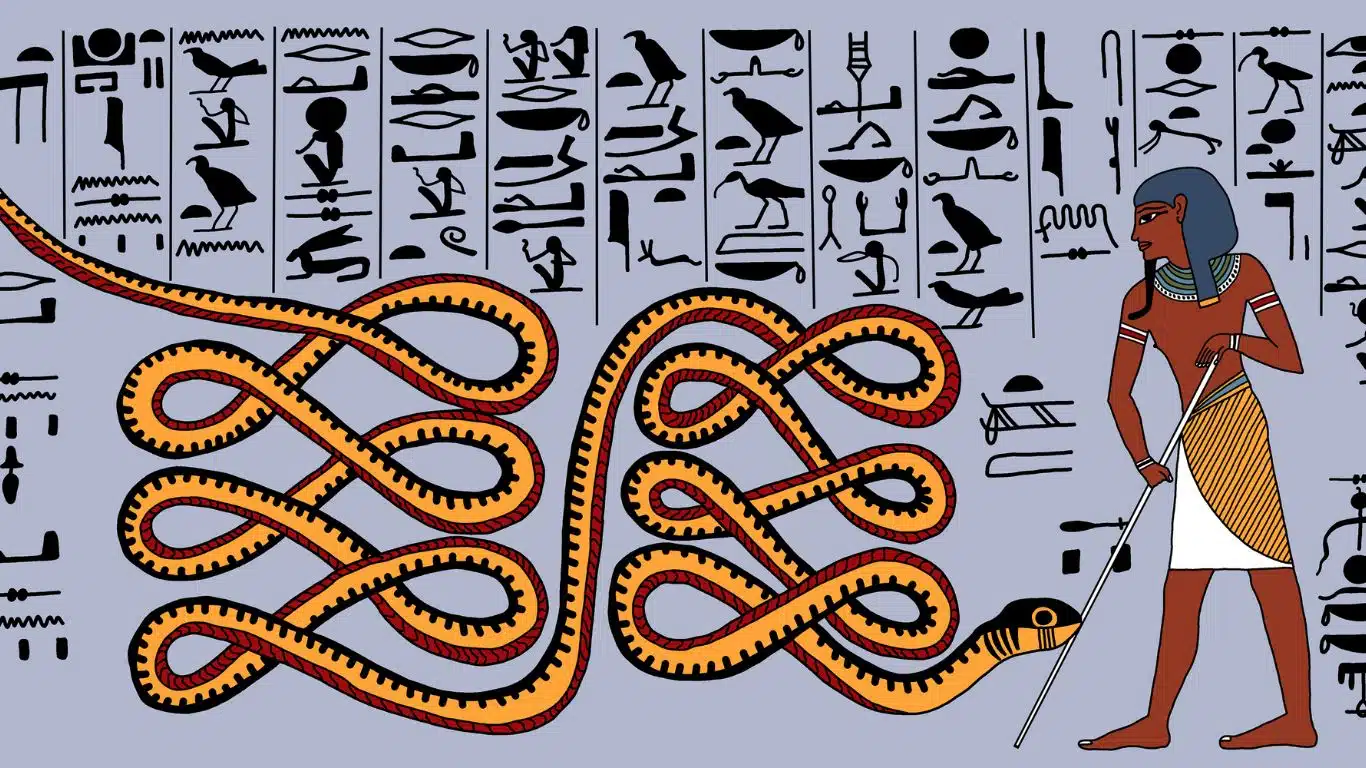 snake gods from different mythologies - God Apep - Egyptian Mythology