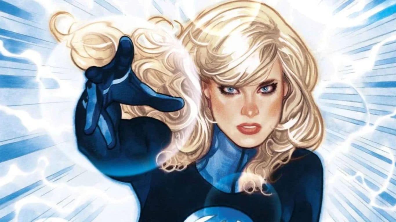 Evolution of Female Superheroes - Sue Storm