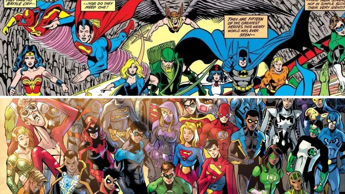 History and evolution of JLA (Justice League of America)