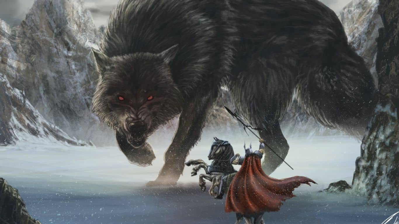Odin vs Fenrir