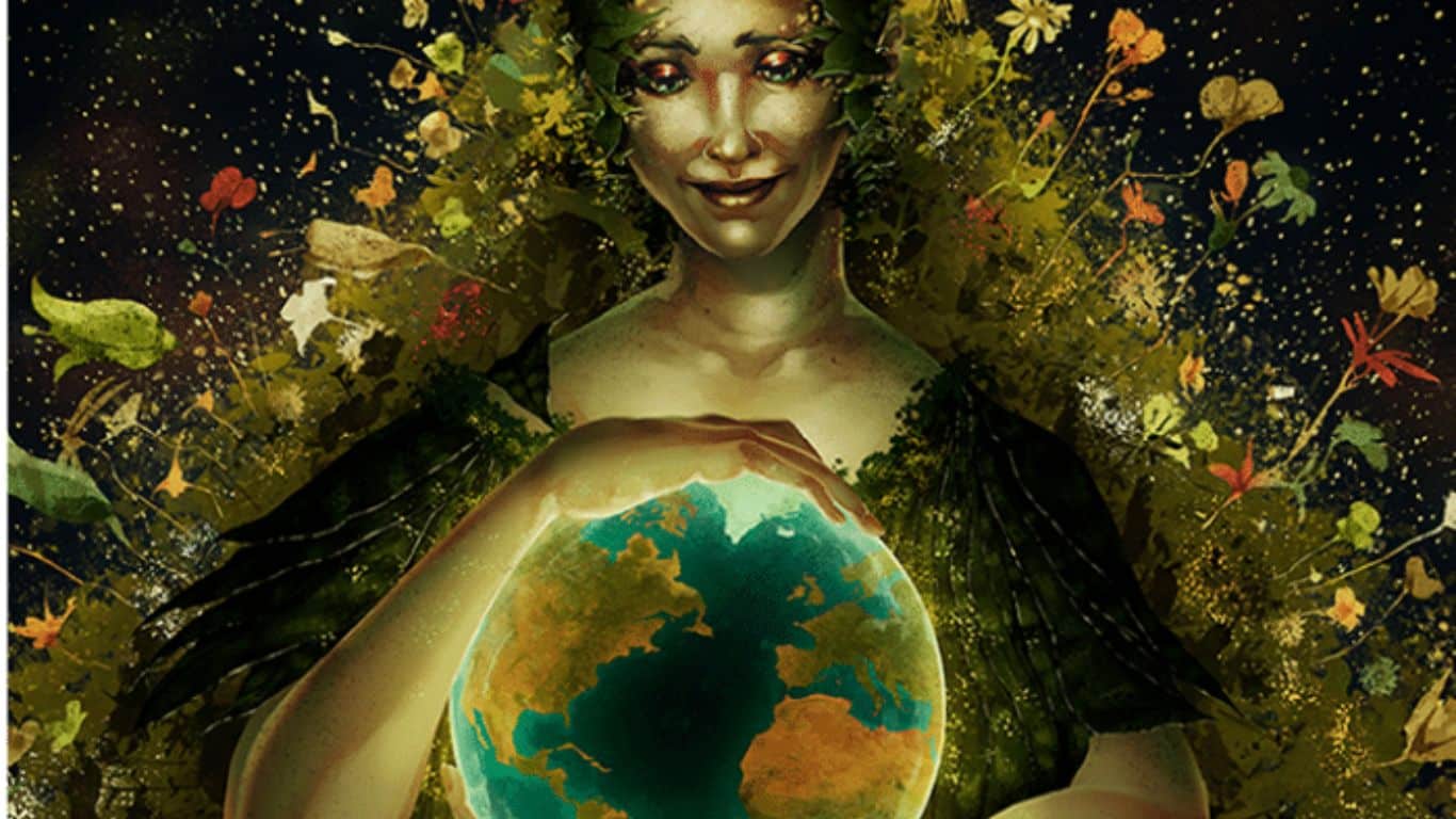 The Creation of the World in Greek Mythology - First being Gaia (Earth)