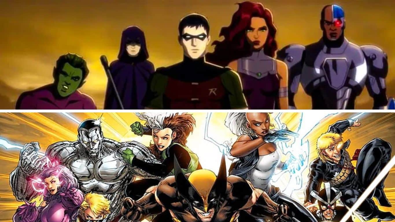 A Comparison of Team-ups in DC and Marvel Comics - Teen Titans and X-Men